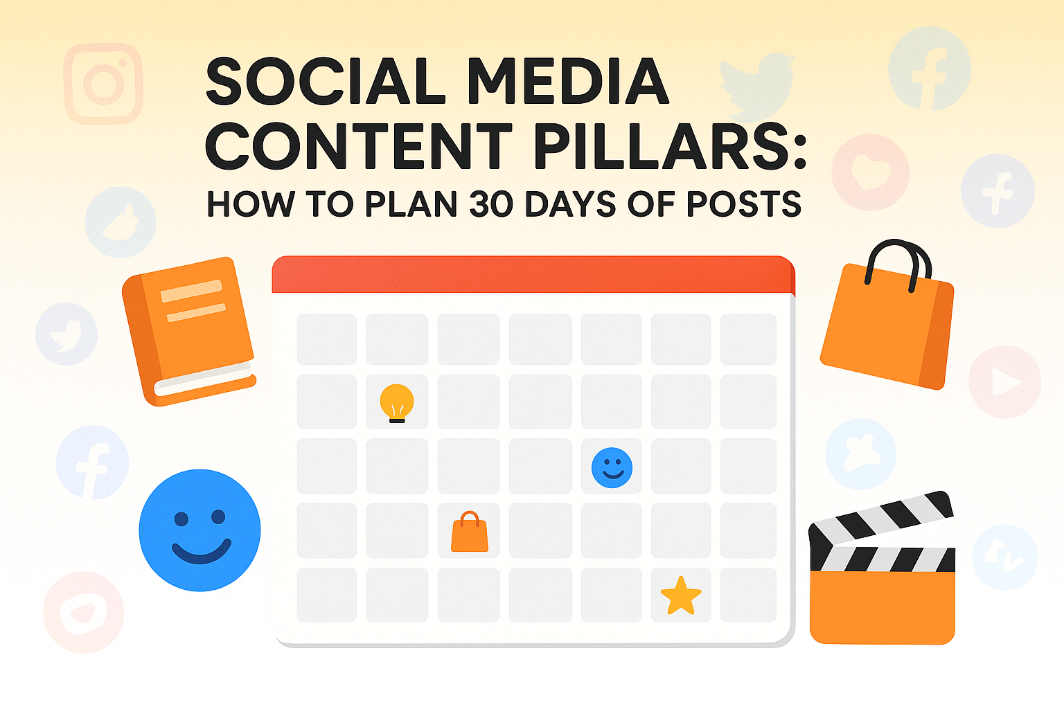 social media calender